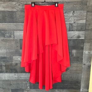Red ASOS Skirt